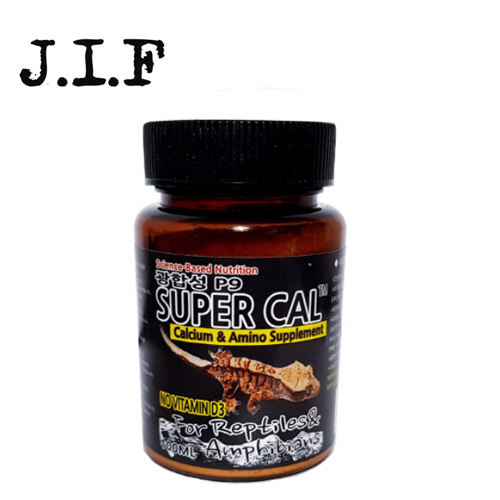 JIF 레오파드게코칼슘제 고함량 (D3 미포함)